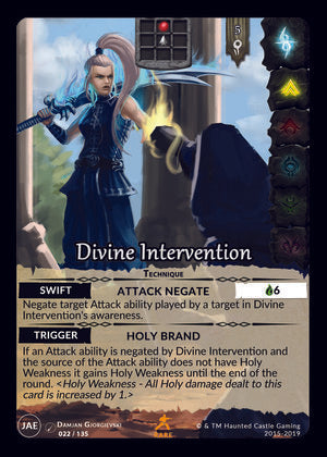 Divine Intervention (JAE,  22/135) | North of Exile Games