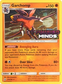 Garchomp (114/236) (Cosmos Holo) [Sun & Moon: Unified Minds] | North of Exile Games