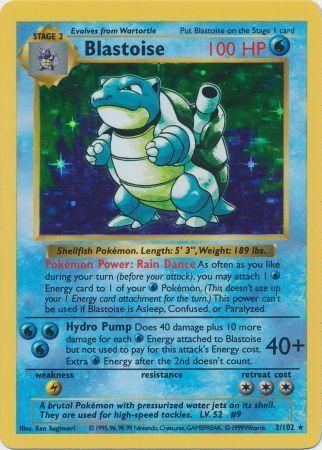 Blastoise (2/102) [Base Set Shadowless Unlimited] | North of Exile Games