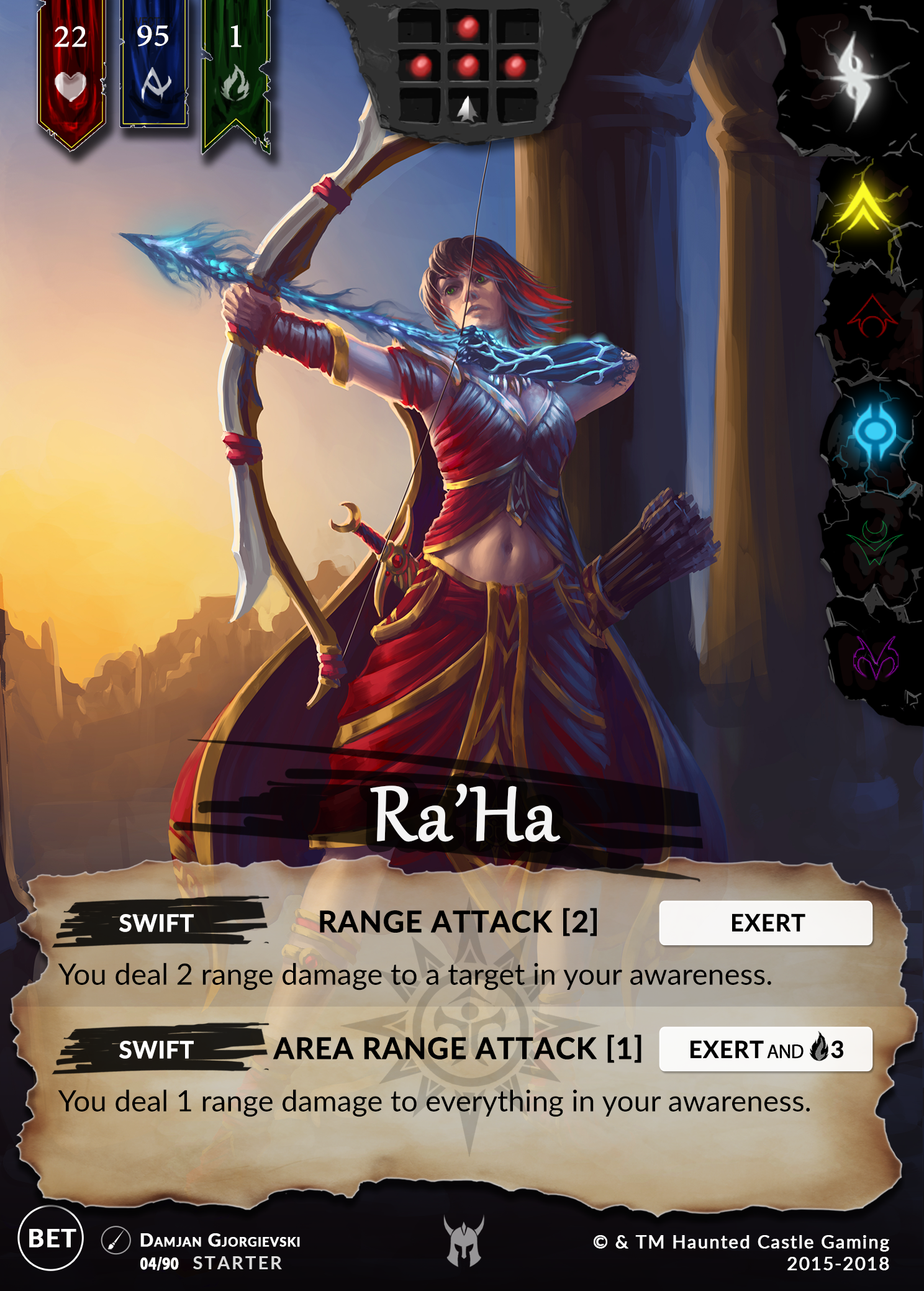 Ra'Ha (Beta, 4/90) | North of Exile Games