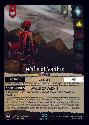Walls of Vadhis (JAE,  43/135) | North of Exile Games
