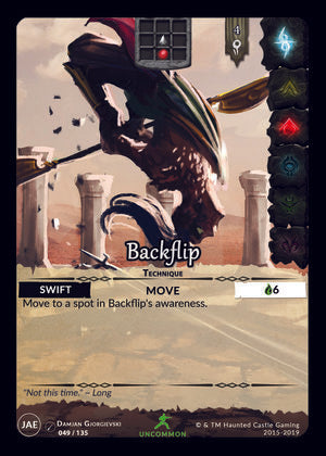 Backflip (JAE, 49/135) | North of Exile Games