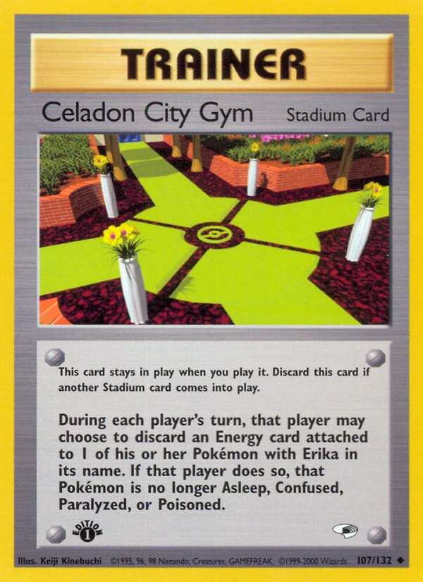 Celadon City Gym (107/132) [Gym Heroes 1st Edition] | North of Exile Games