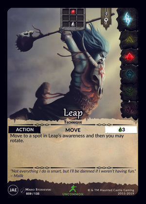 Leap (JAE,  59/135) | North of Exile Games