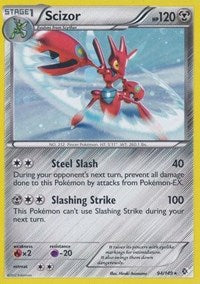Scizor (94/149) (Cosmos Holo) (Blister Exclusive) [Black & White: Boundaries Crossed] | North of Exile Games