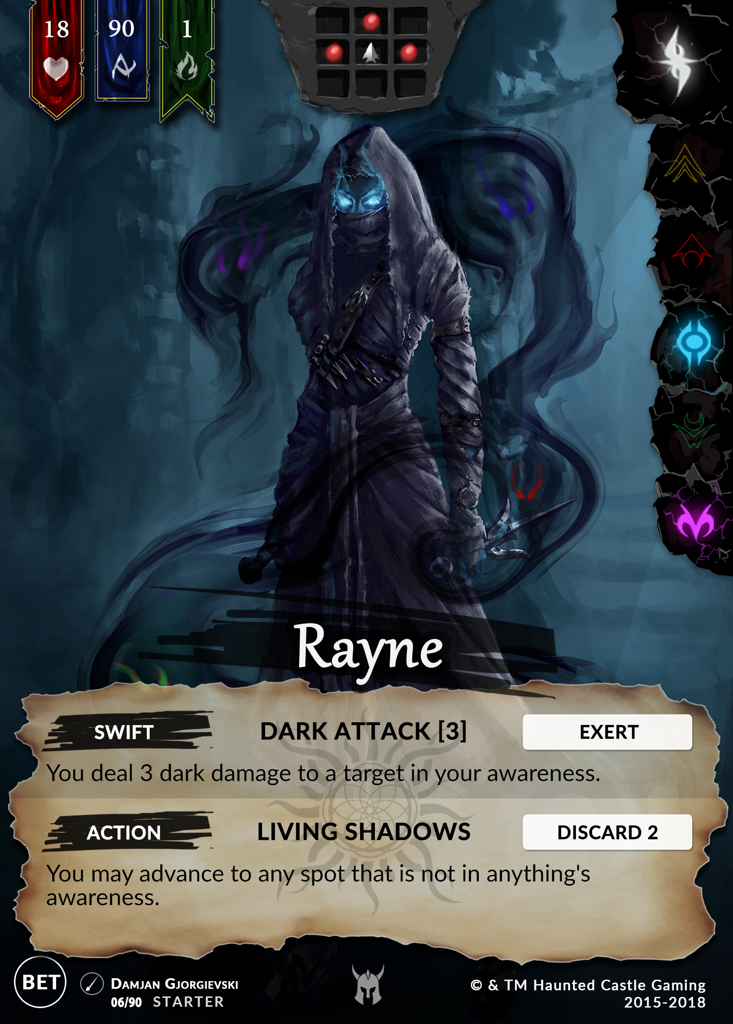 Rayne (Beta, 6/90) | North of Exile Games