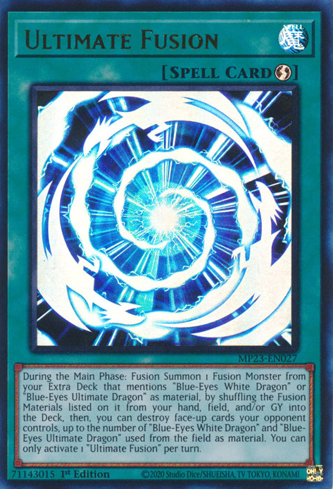 Ultimate Fusion [MP23-EN027] Ultra Rare | North of Exile Games