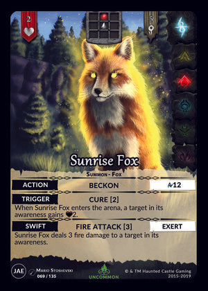 Sunrise Fox (JAE,  69/135) | North of Exile Games
