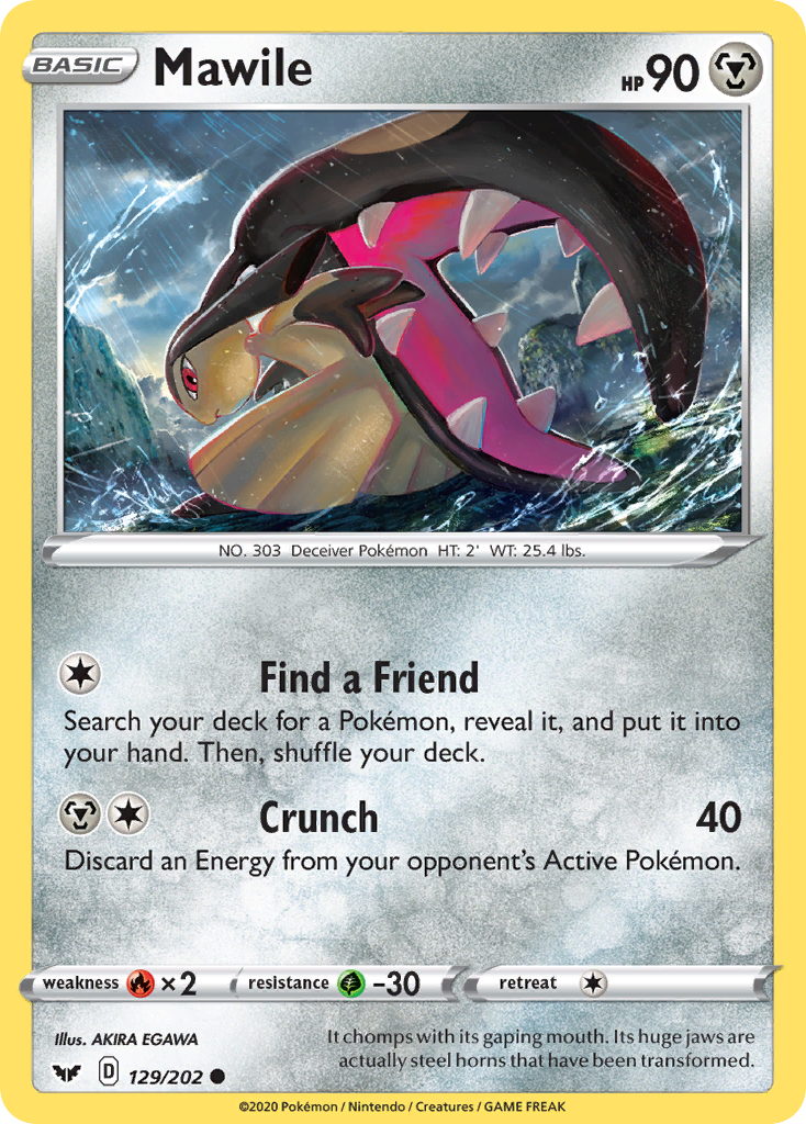 Mawile (129/202) [Sword & Shield: Base Set] | North of Exile Games