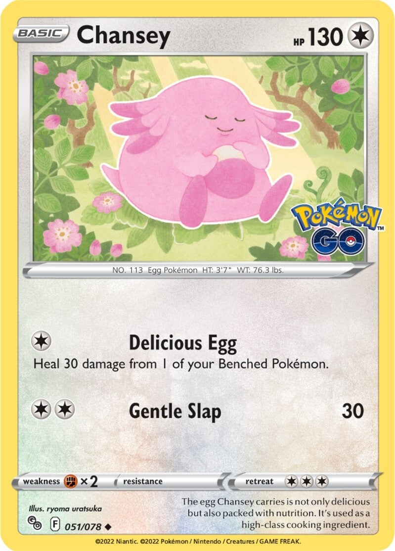 Chansey (051/078) [Pokémon GO] | North of Exile Games