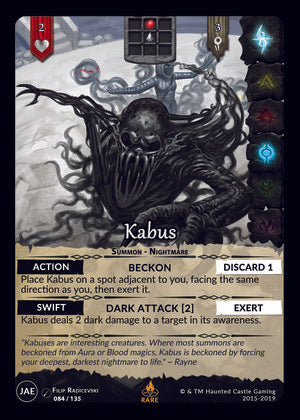 Kabus (JAE,  84/135) | North of Exile Games
