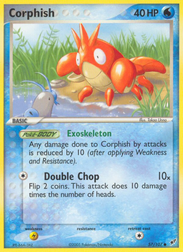 Corphish (57/107) [EX: Deoxys] | North of Exile Games