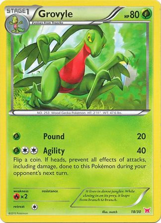 Grovyle (18/30) [XY: Trainer Kit 2 - Latias] | North of Exile Games