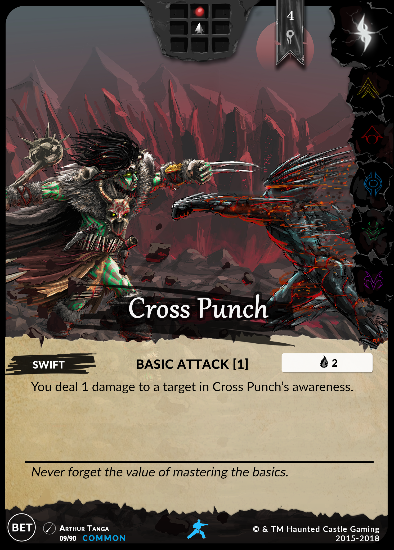 Cross Punch (Beta, 9/90) | North of Exile Games