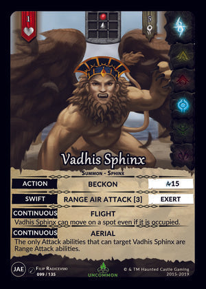 Vadhis Sphinx (JAE,  99/135) | North of Exile Games