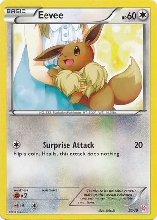 Eevee (21/30) [XY: Trainer Kit - Sylveon] | North of Exile Games