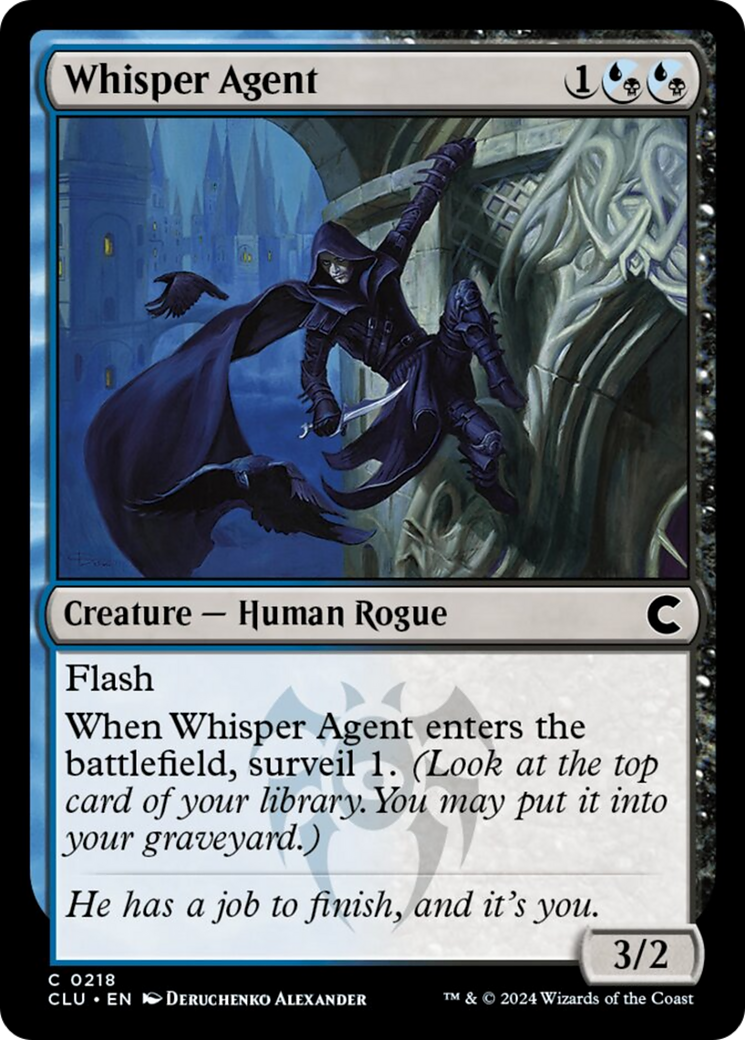 Whisper Agent [Ravnica: Clue Edition] | North of Exile Games