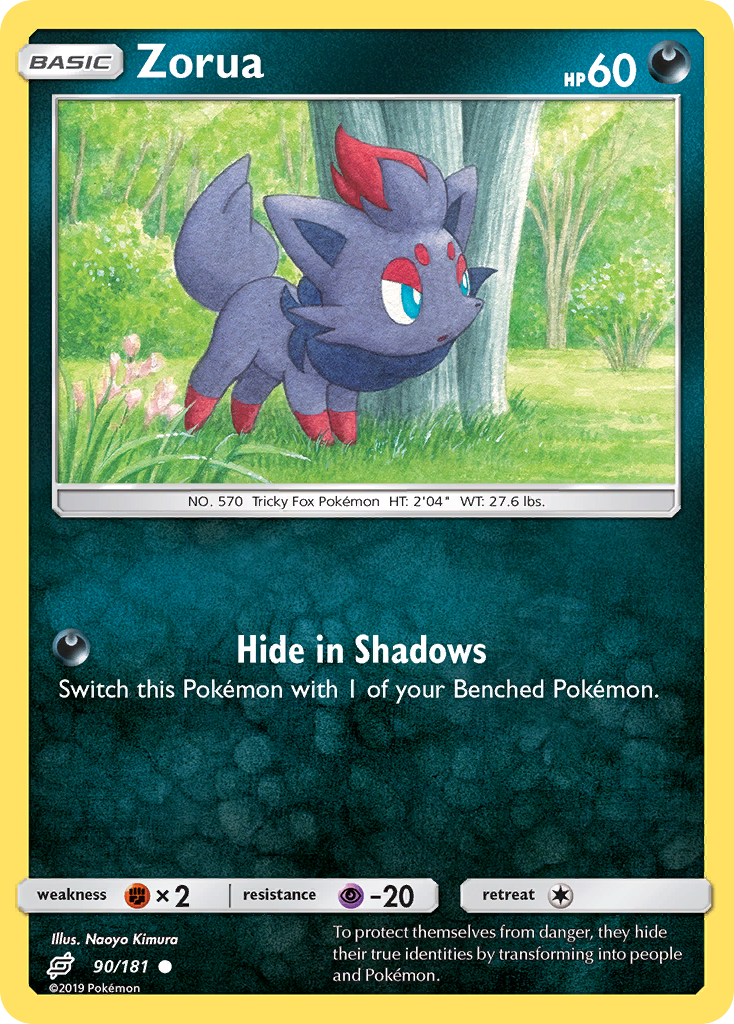 Zorua (90/181) [Sun & Moon: Team Up] | North of Exile Games