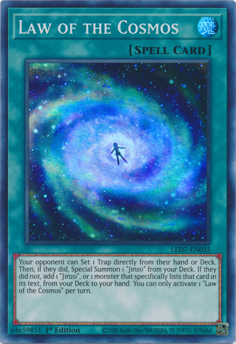 Law of the Cosmos [LED7-EN035] Super Rare | North of Exile Games