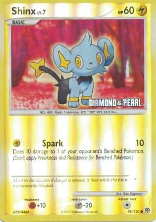 Shinx (98/130) [Burger King Promos: 2008 Collection] | North of Exile Games