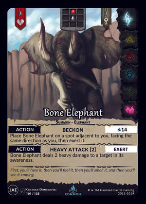 Bone Elephant (JAE, 101/135) | North of Exile Games