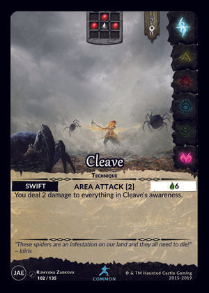 Cleave (JAE,  102/135) | North of Exile Games