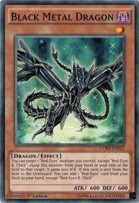 Black Metal Dragon [CORE-EN022] Common | North of Exile Games