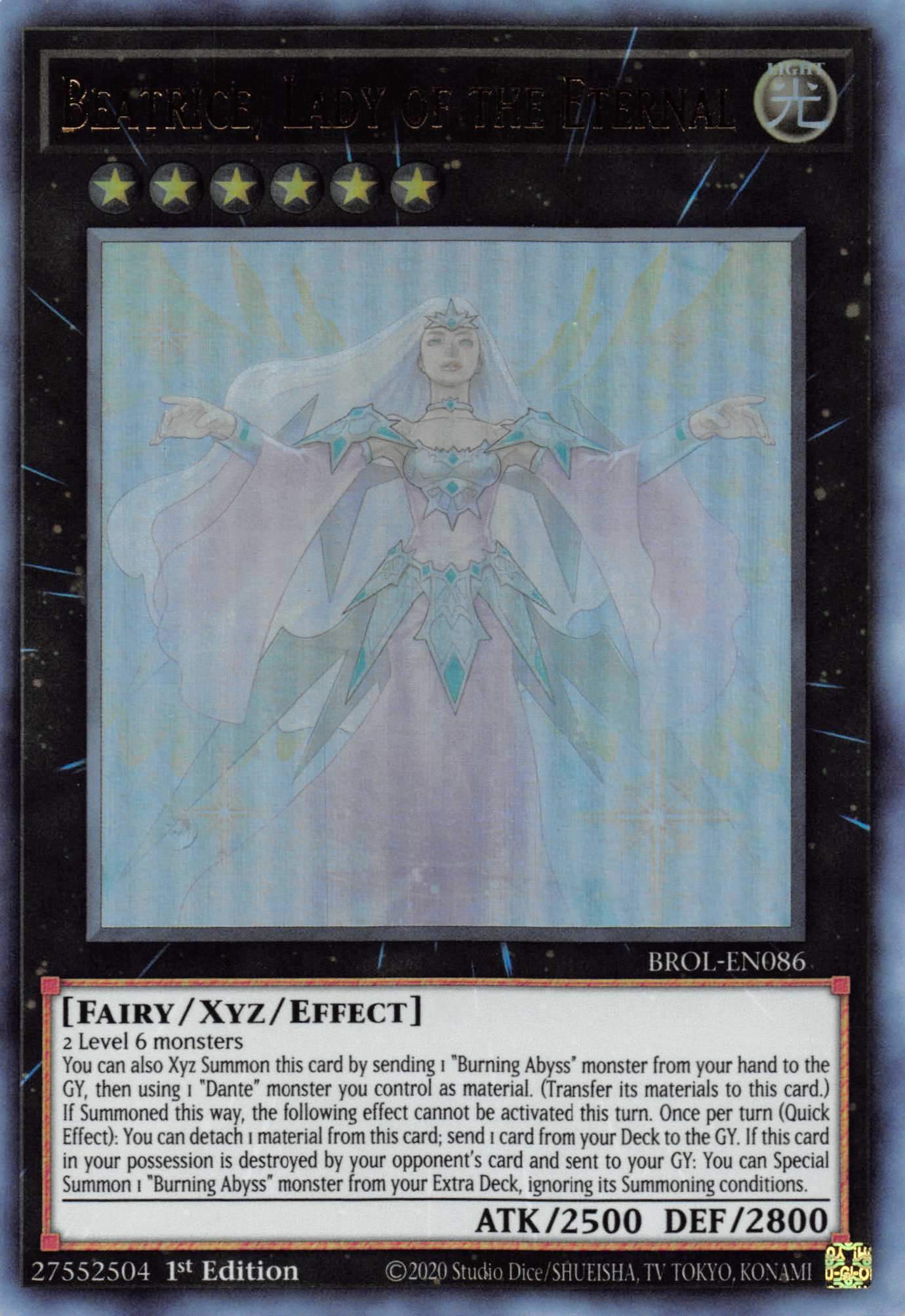 Beatrice, Lady of the Eternal [BROL-EN086] Ultra Rare | North of Exile Games