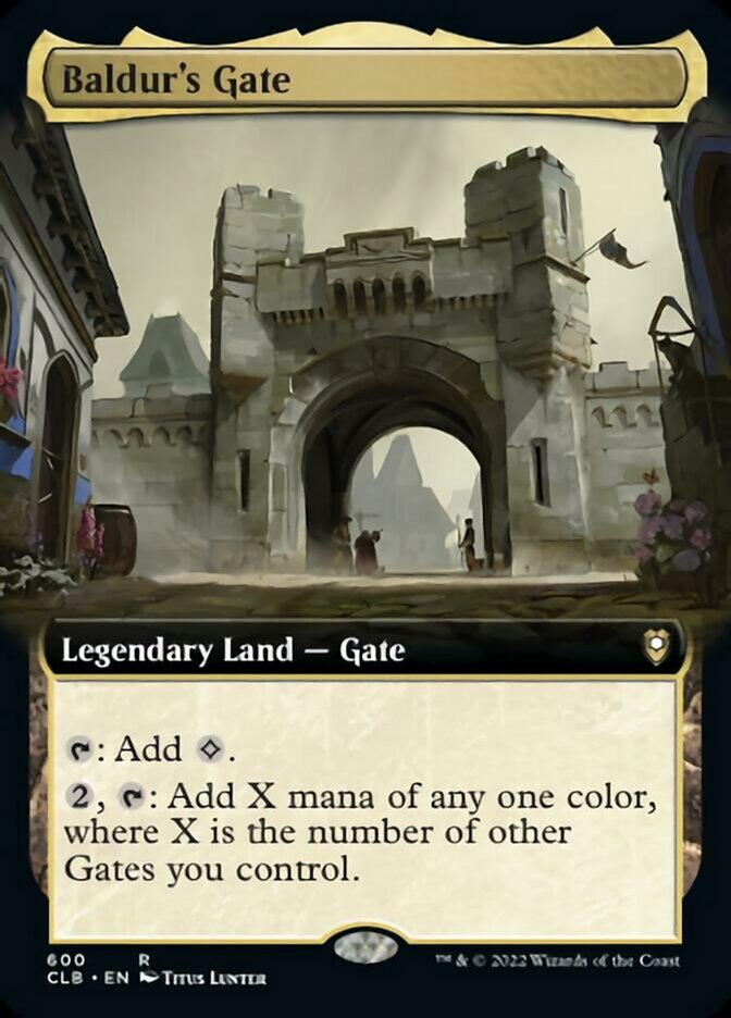 Baldur's Gate (Extended Art) [Commander Legends: Battle for Baldur's Gate] | North of Exile Games