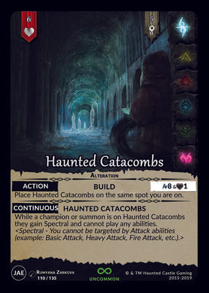 Haunted Catacombs (JAE,  110/135) | North of Exile Games