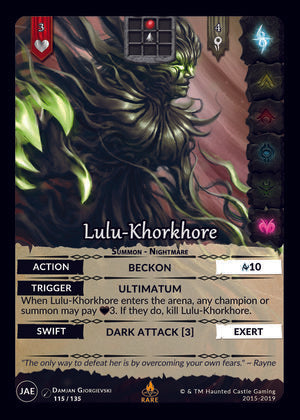 Lulu-Khorkhore (JAE,  115/135) | North of Exile Games