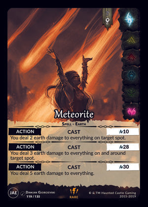 Meteorite (JAE,  119/135) | North of Exile Games