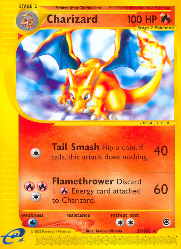 Charizard (39/165) [Expedition: Base Set] | North of Exile Games