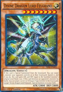 Divine Dragon Lord Felgrand [SR02-EN001] Ultra Rare | North of Exile Games