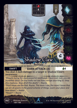 Shadow Claw (JAE,  123/135) | North of Exile Games