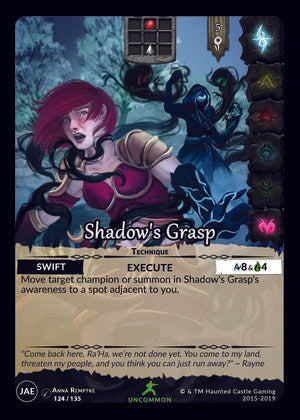 Shadow's Grasp (JAE,  124/135) | North of Exile Games