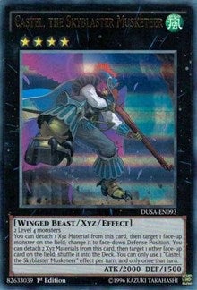 Castel, the Skyblaster Musketeer [DUSA-EN093] Ultra Rare | North of Exile Games