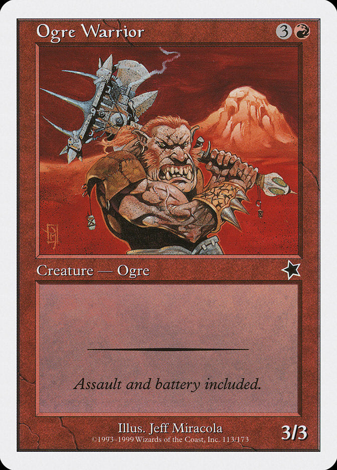 Ogre Warrior [Starter 1999] | North of Exile Games