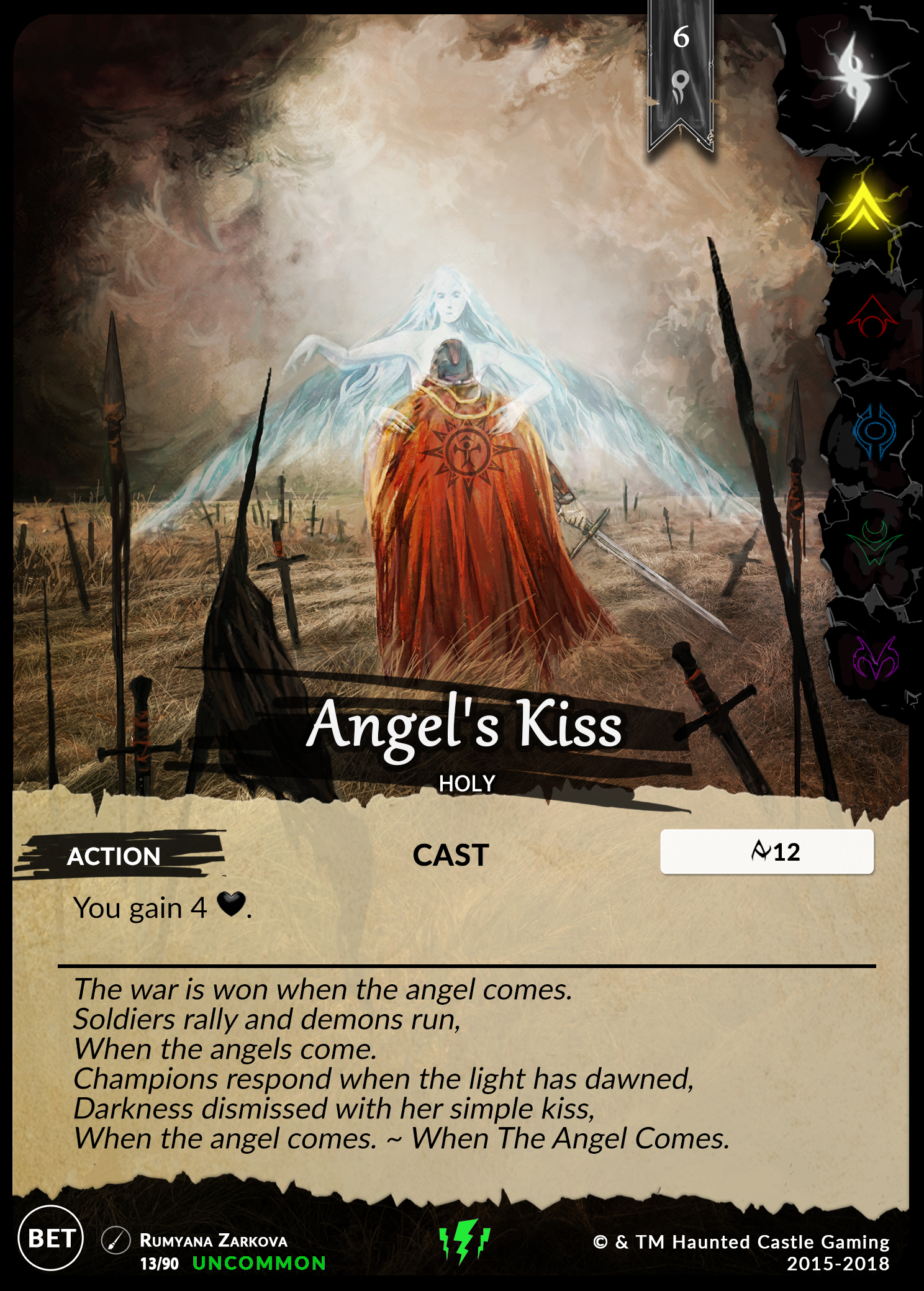 Angel's Kiss (Beta, 13/90) | North of Exile Games