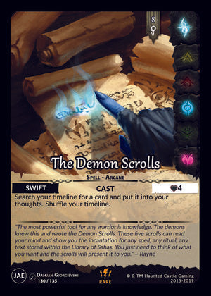 The Demon Scrolls (JAE,  130/135) | North of Exile Games