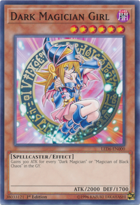 Dark Magician Girl [LED6-EN000] Common | North of Exile Games