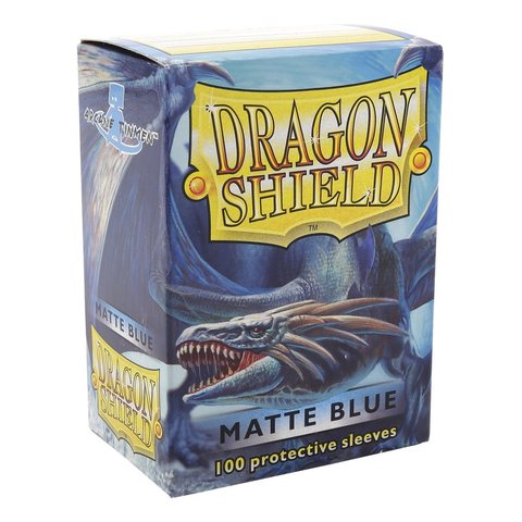 Dragon Shield Box of 100 in Matte Blue | North of Exile Games
