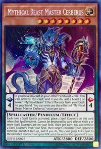 Mythical Beast Master Cerberus [EXFO-EN027] Secret Rare | North of Exile Games