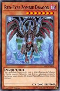 Red-Eyes Zombie Dragon [SR07-EN005] Common | North of Exile Games