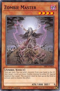 Zombie Master [SR07-EN010] Common | North of Exile Games