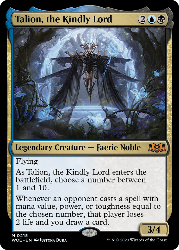 Talion, the Kindly Lord [Wilds of Eldraine] | North of Exile Games