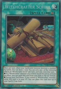 Witchcrafter Scroll [INCH-EN025] Secret Rare | North of Exile Games