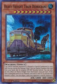 Heavy Freight Train Derricrane [INCH-EN046] Super Rare | North of Exile Games