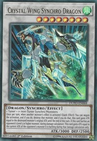 Crystal Wing Synchro Dragon [DUPO-EN068] Ultra Rare | North of Exile Games
