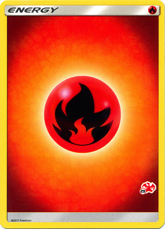 Fire Energy (Charizard Stamp #29) [Battle Academy 2020] | North of Exile Games